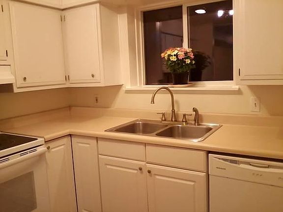 Kitchen with Flowers