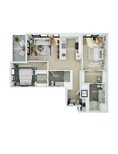 Floor plan B2