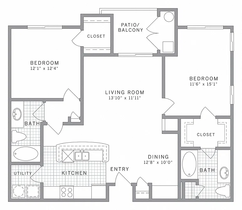 Floor plan B1