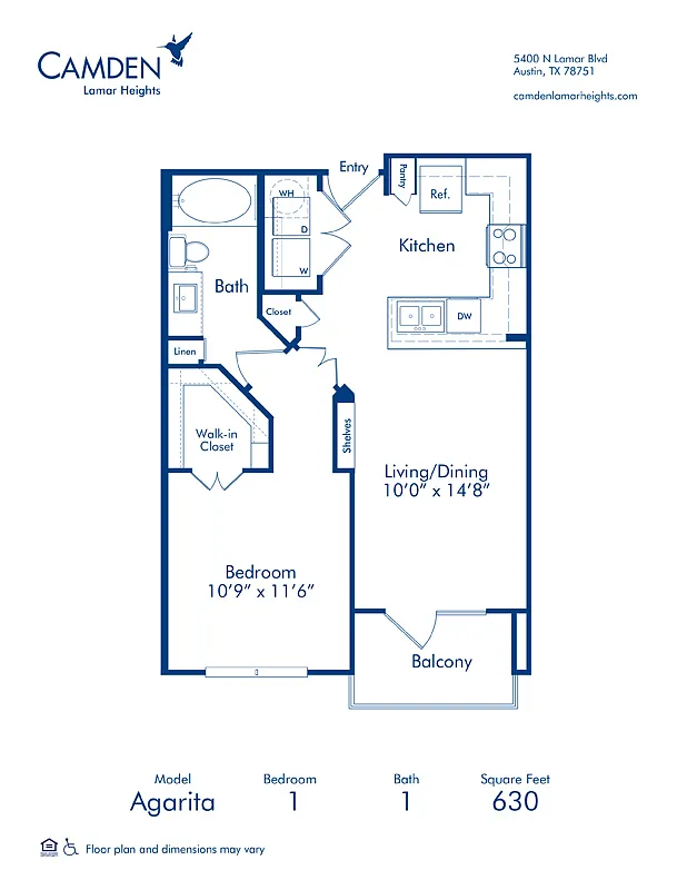 Floor plan Agarita