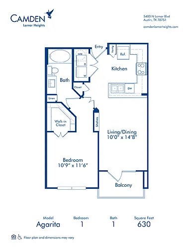 Floor plan Agarita