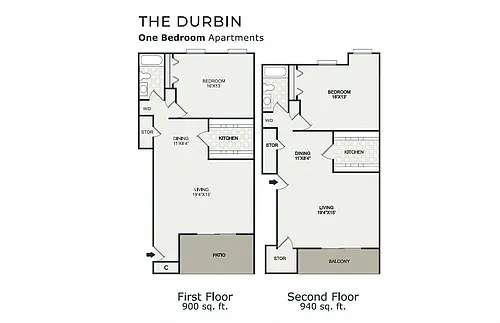 Floor plan Durbin - Renovated