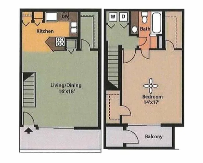 Floor plan Townhouse