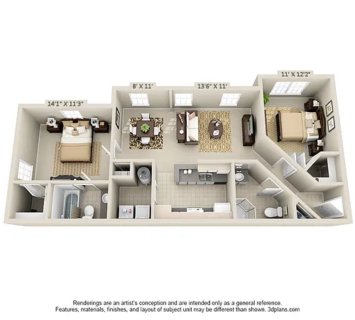 Floor plan Birch