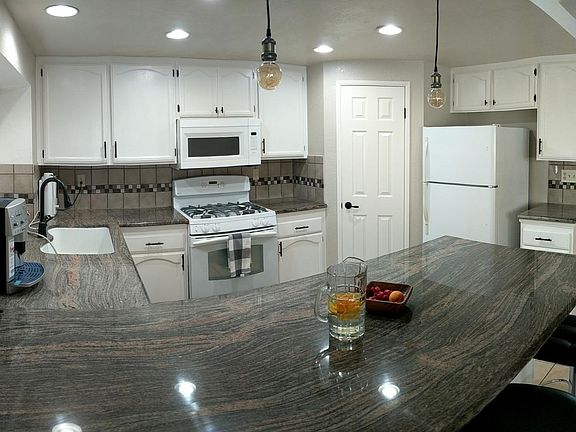 Kitchen View from Sliding Door