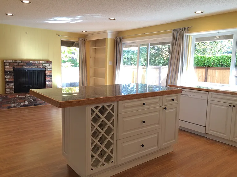 Kitchen and Family room