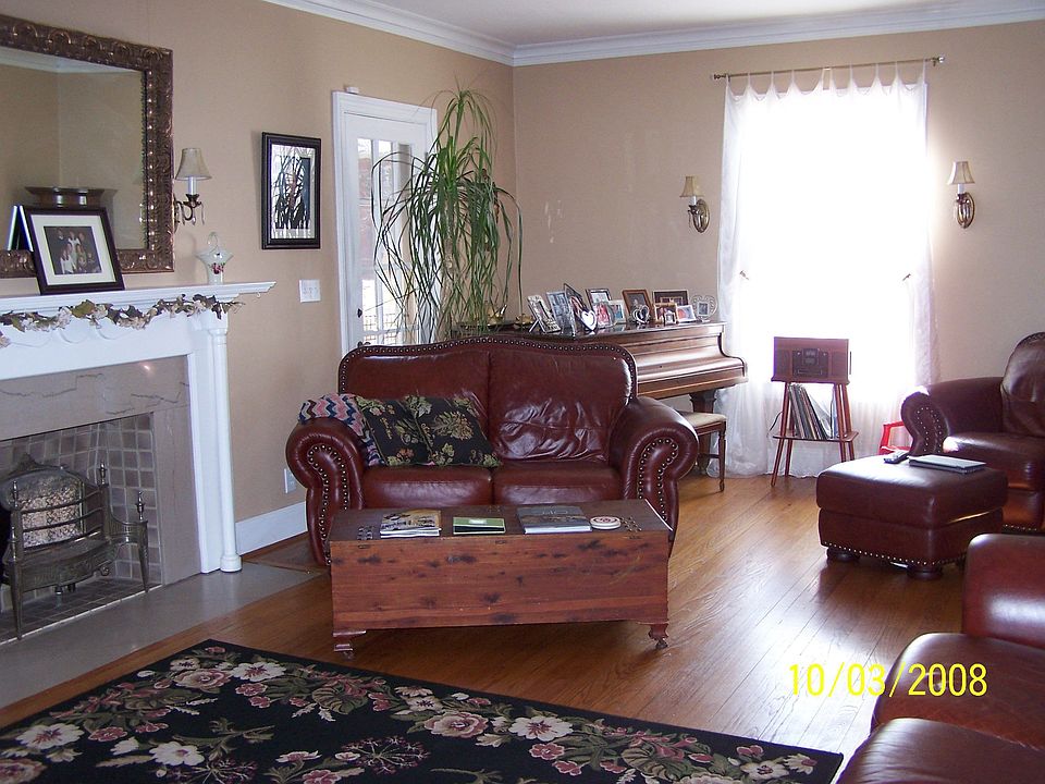 Living room featuring beautiful wood floors