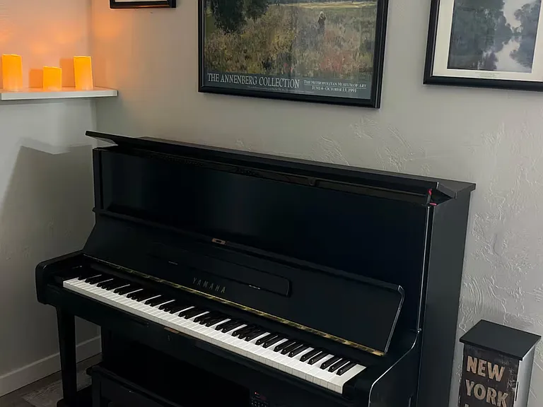 Piano to tinkle the ivories