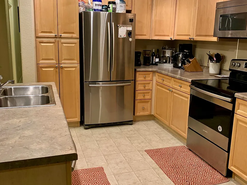 View of kitchen