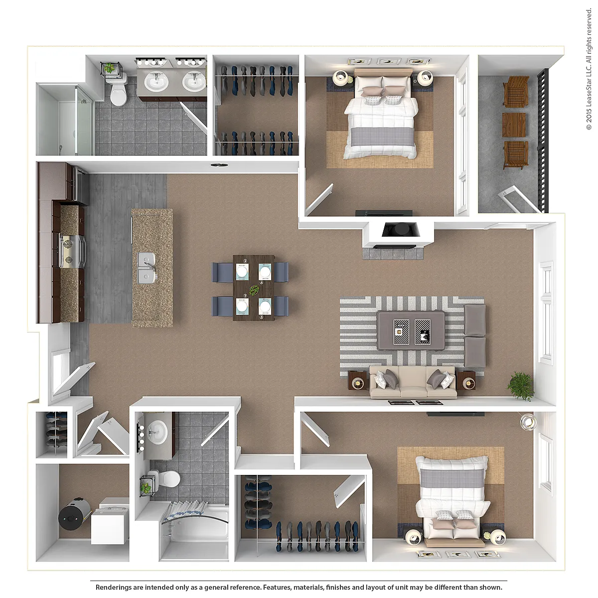 Floor plan Malone