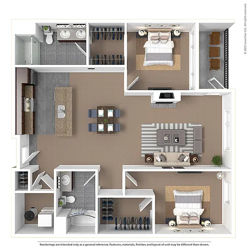 Floor plan Malone