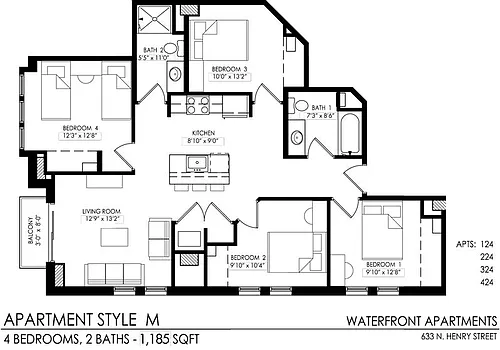 Floor plan M