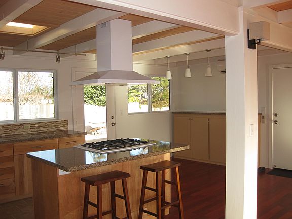 Kitchen and dining area