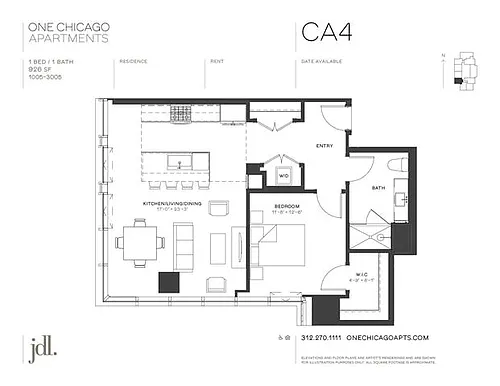 Floor plan CA4