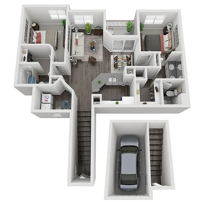 Floor plan B4