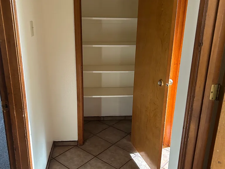 Linen Closet at the end of the hall