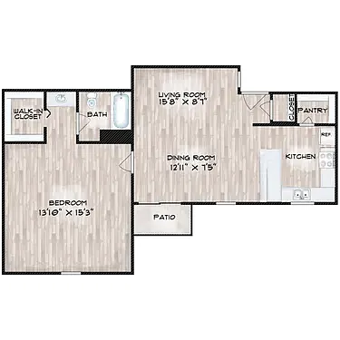 Floor plan A1