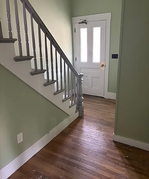 Shared entrance hallway