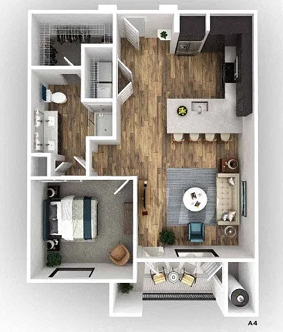 Floor plan A4