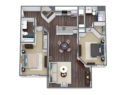 Floor plan B1