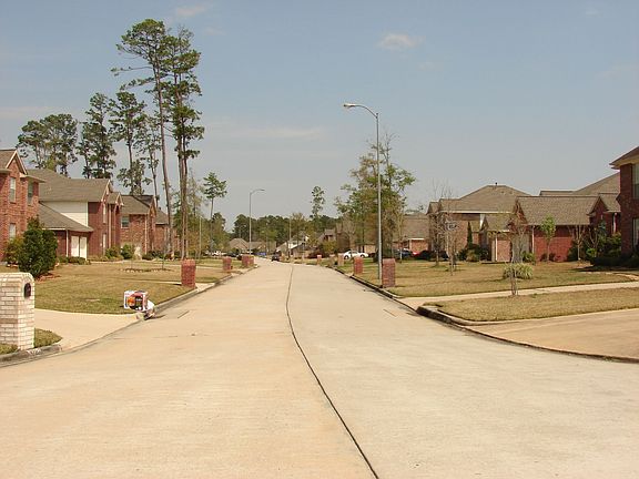 view from end of cul-de-sac