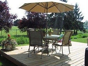 Back Yard & Deck