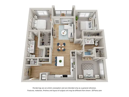 Floor plan C1