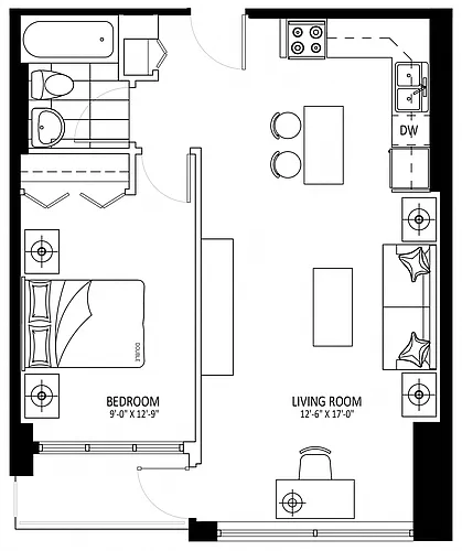 Floor plan PH2-13