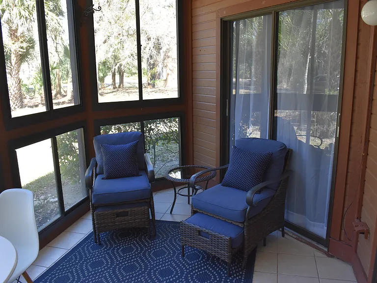 Lanai and coffee time