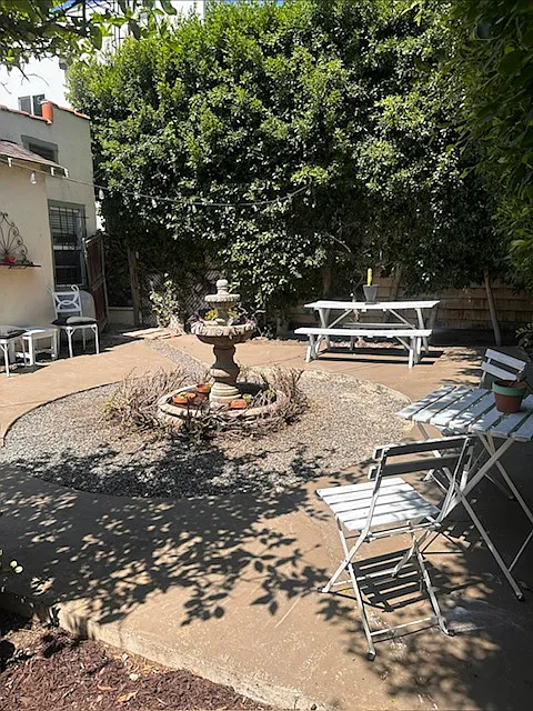 Large PRIVATE backyard with orange and lemon tree