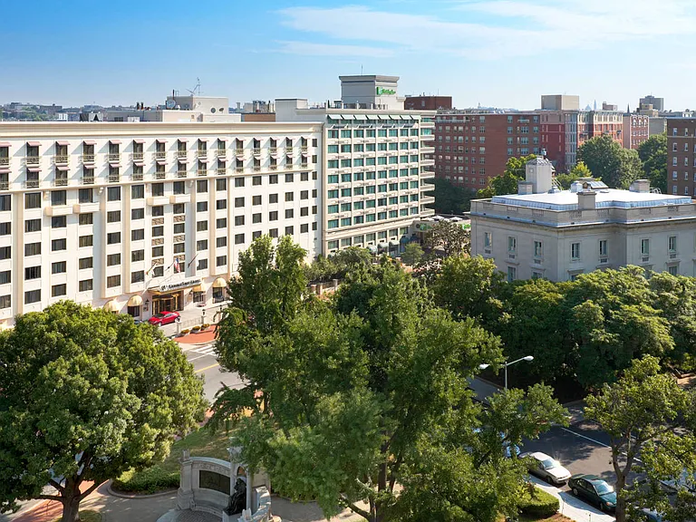 View from 1500 Mass Apartments