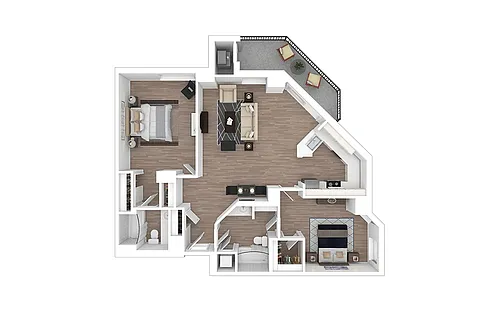 Floor plan B8