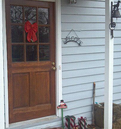 backdoor into kitchen