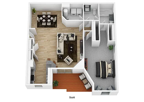 Floor plan Scott