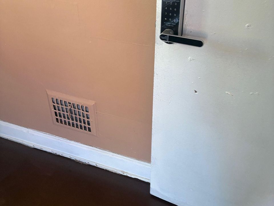 Each room is secured with a smart lock, providing tenants with a unique code for exclusive, safe access.