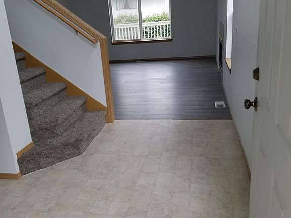 View from front entry door.