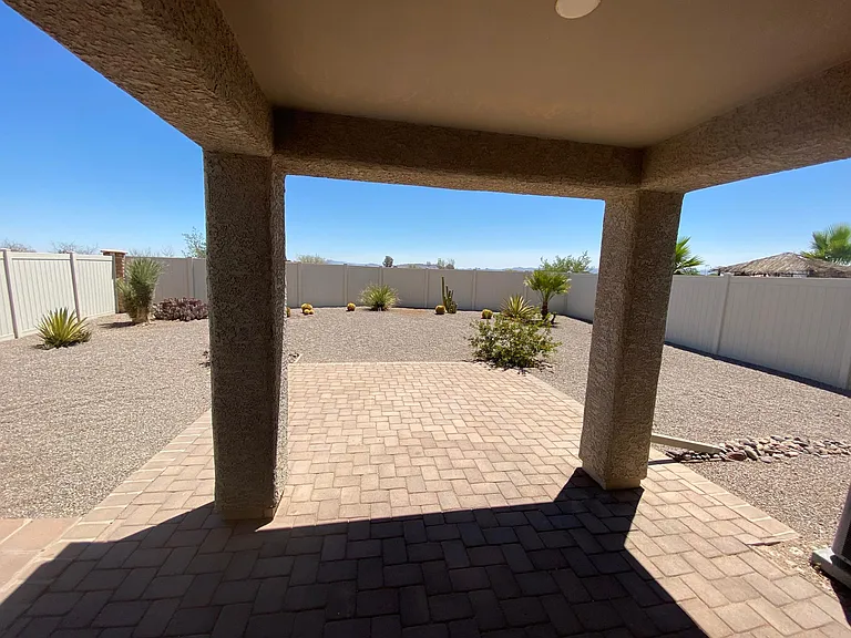 Backyard view