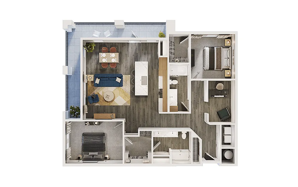Floor plan B8D