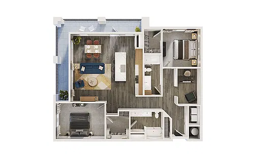 Floor plan B8D
