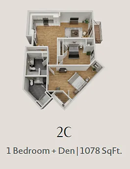 Floor plan 2C