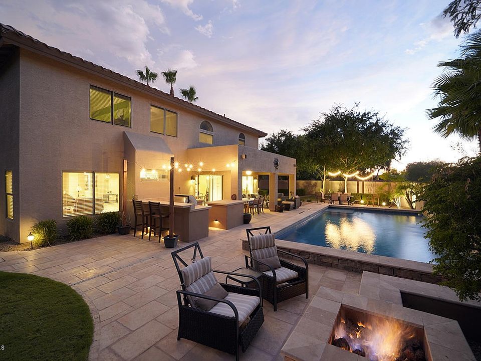Backyard view 1