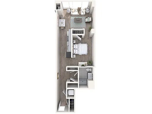 Floor plan Watermark B1-L1.4