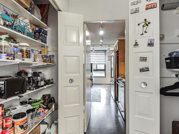 Pantry and kitchen entry