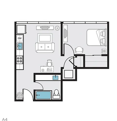 Floor plan A4