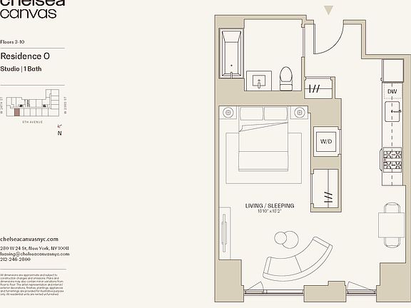 2nd image of 280 W 24th St #5O