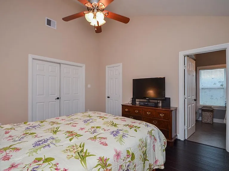 Another view of the master bedroom