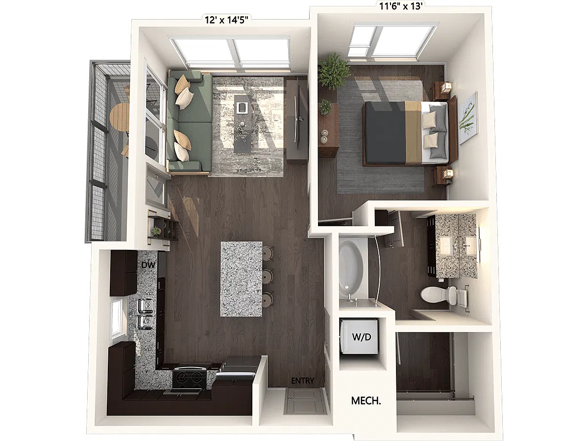 Floor plan A4-731-E