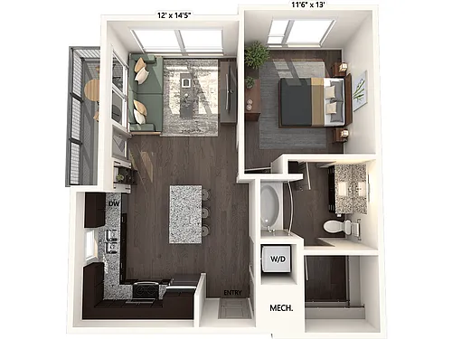 Floor plan A4-731-E