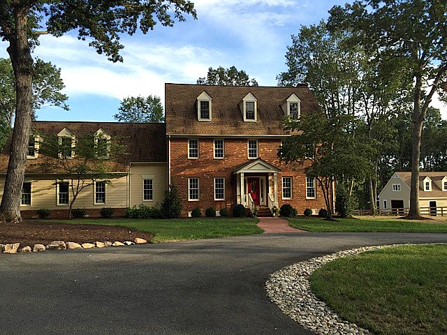 Front of House and Barn