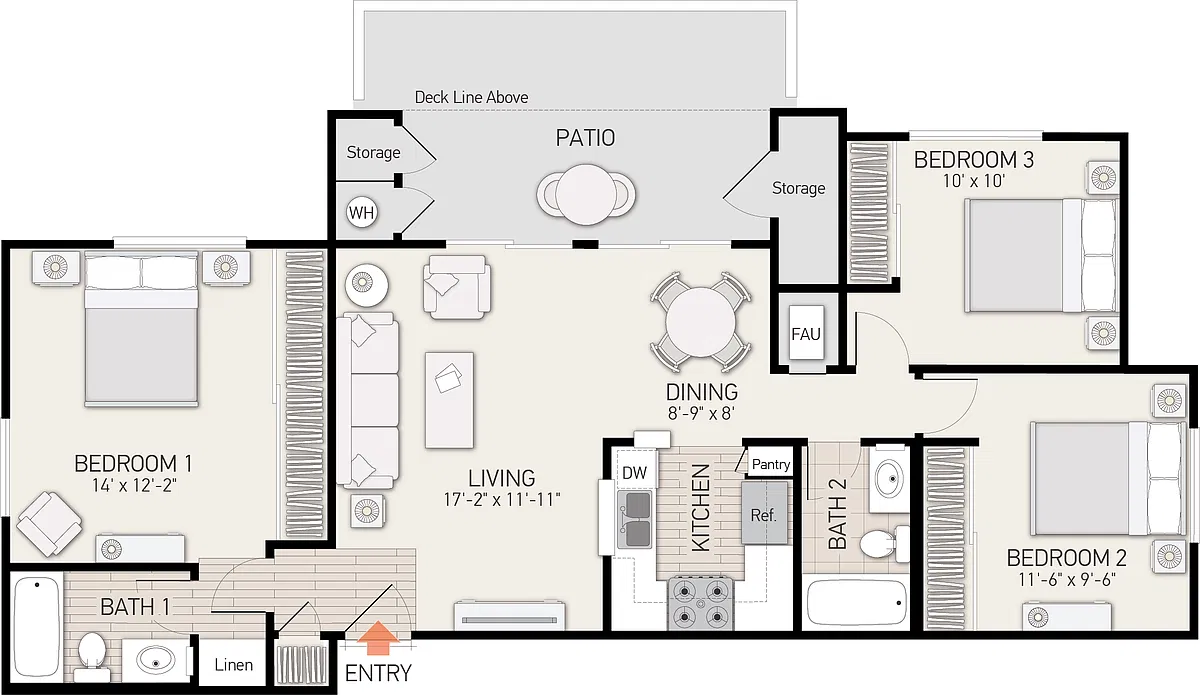 Floor plan Plan C